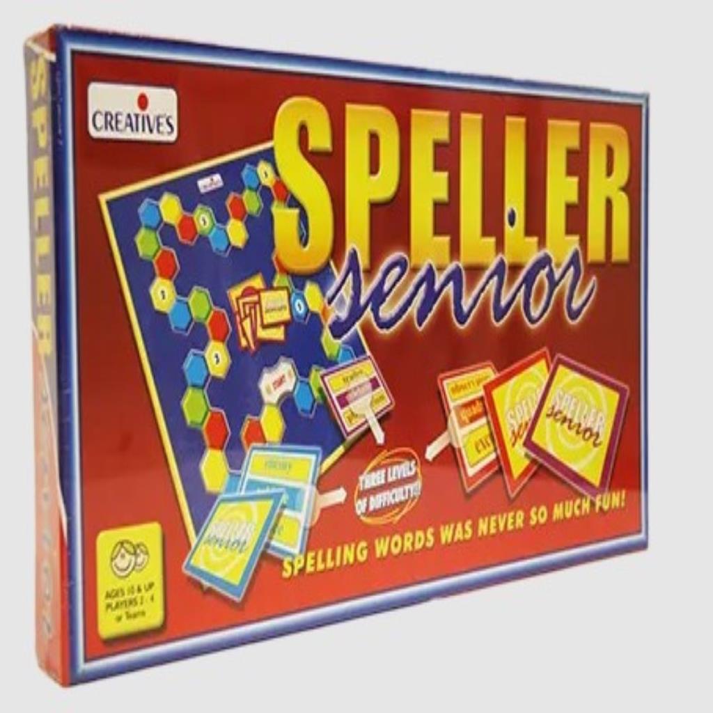 Speller Senior – Advanced Spelling Board Game